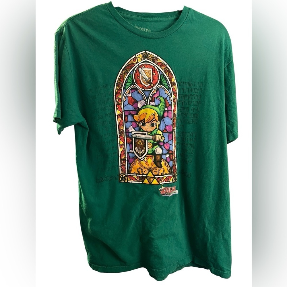 Zelda Men’s green tee - Size XL